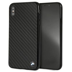 iPhone Xs Max Fekete BMW Signature Carbon fliptok