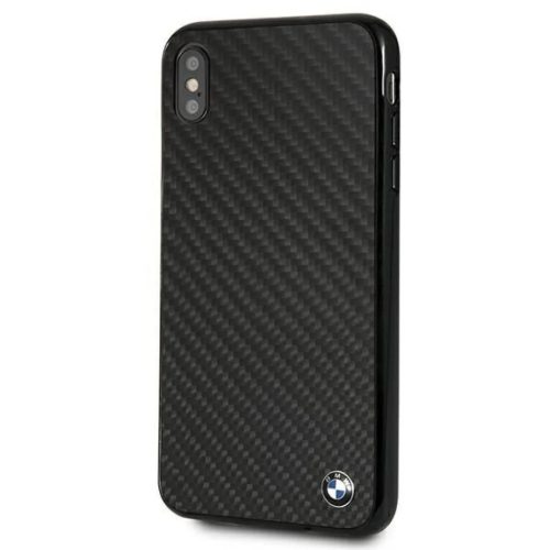 iPhone Xs Max Fekete BMW Signature Carbon fliptok
