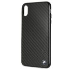 iPhone Xs Max Fekete BMW Signature Carbon fliptok