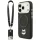 iPhone 17 Pro Max Fekete Karl Lagerfeld Big Strap Choupette Metal Logo MagSafe tok
