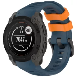   Techsuit - Óraszíj 22mm (W076) - Garmin Instinct E 40mm - Kék