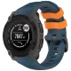 Techsuit - Óraszíj 22mm (W076) - Garmin Instinct E 40mm - Kék