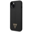 Guess GUHCP14MSLTGK iPhone 14 Plus 6.7" fekete/fekete tok Szilikon Háromszög