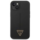 Guess GUHCP14MSLTGK iPhone 14 Plus 6.7" fekete/fekete tok Szilikon Háromszög