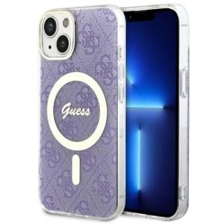   Guess GUHMP14MH4STU iPhone 14 Plus 6.7" lila/lila keménytok 4G MagSafe tok