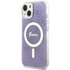 Guess GUHMP14MH4STU iPhone 14 Plus 6.7" lila/lila keménytok 4G MagSafe tok