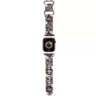 Apple Watch 38/40/41mm bézs Hello Kitty Szilikon Graffiti szíj