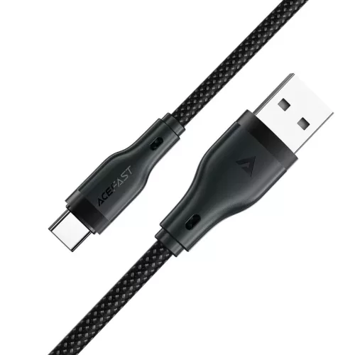 Acefast C8-04 USB-A / USB-C 3A kábel - fekete