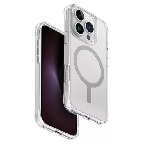 Uniq LifePro Xtreme Magclick töltés tok iPhone 16 Pro - Átlátszó