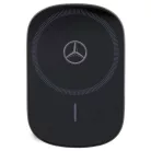 Mercedes MEWCCGSLK 15W indukciós tartó szellőzőrácsra/ablakra fekete/fekete Ezüst Csillagok MagSafe