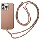 IPHONE 16 PRO UNIQ Coehl Muse Mágneses Töltő Tok Dusty Nude barna tok