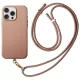 IPHONE 16 PRO UNIQ Coehl Muse Mágneses Töltő Tok Dusty Nude barna tok