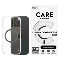   iPhone 16 Pro 6.3" fekete/fekete MagSafe CARE by PanzerGlass Flagship tok 1346