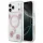 iPhone 17 Pro Pink Guess - Resin Flowers and Glitter MagSafe (GUHMP17LRBFGFGMP) tok
