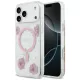 iPhone 17 Pro Pink Guess - Resin Flowers and Glitter MagSafe (GUHMP17LRBFGFGMP) tok