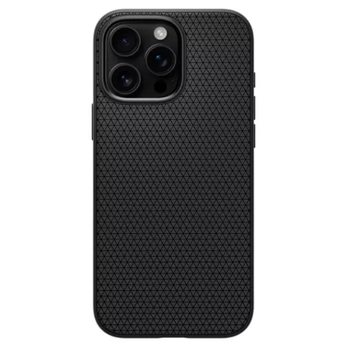 iPhone 16 Pro Matt fekete Spigen Liquid Air "T" Mag Magsafe tok