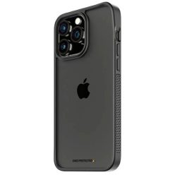   PanzerGlass ClearCase tok iPhone 15 Pro Max készülékhez katonai minősítéssel - Átlátszó és fekete