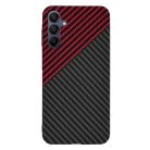 Techsuit - Carbonite FiberShell - Samsung Galaxy A15 4G / A15 5G - Piros Vortex tok