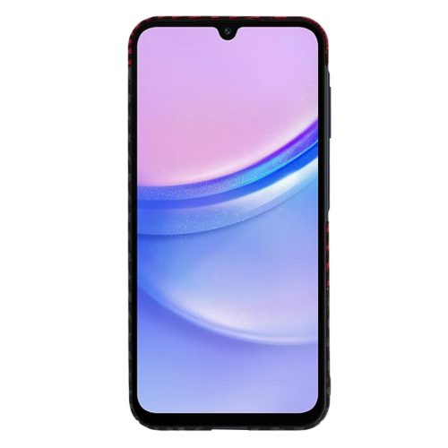 Techsuit - Carbonite FiberShell - Samsung Galaxy A15 4G / A15 5G - Piros Vortex tok