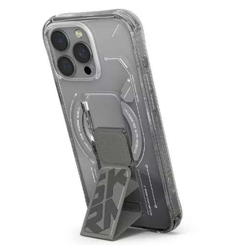 Skinarma tok Helio iPhone 16 Pro 6.3" Mágneses Töltés + Állvány titán