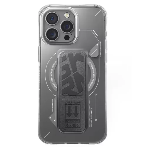 Skinarma tok Helio iPhone 16 Pro 6.3" Mágneses Töltés + Állvány titán