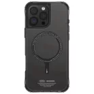 Skinarma fliptok Saido iPhone 16 Pro 6.3" Mágneses Töltés fekete tok
