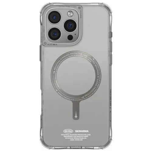 Skinarma Saido iPhone 16 Pro 6.3" mágneses töltés titán tok