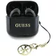Guess Glossy Effect Printed Classic Logo & Charm TWS fülhallgató - fekete