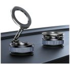 USAMS ZJ084 mágneses telefontartó sötét titán