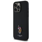 US Polo USHCP15XPEMK iPhone 15 Pro Max 6.7" fekete/fekete hímzett DH Color tok