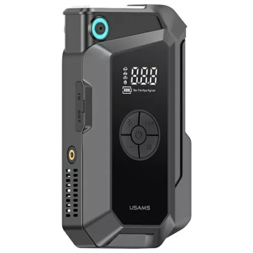 USAMS Indító Akku 8000mAh beépített zseblámpával fekete