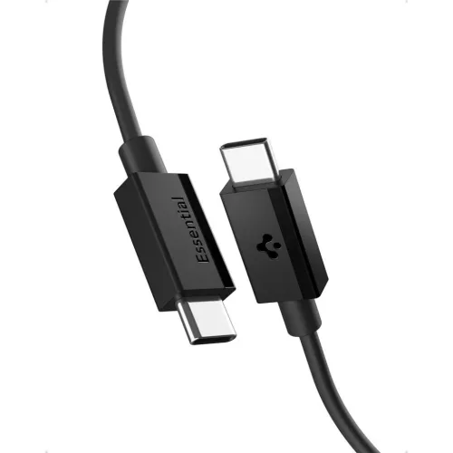 Spigen Eb6020cc Essential Type-C Kábel 60W 200cm Fekete