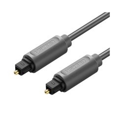   Ugreen Toslink SPDIF optikai audio kábel alumíniummal 1.5m szürke (AV122)