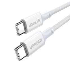 Ugreen US557 USB-C / USB-C PD kábel 100W 1m - fehér