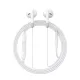 Joyroom Vezetékes In-Ear Fülhallgató Távirányítóval és Mikrofonnal, 3.5mm Jack, Szürke EU (JR-EW01)