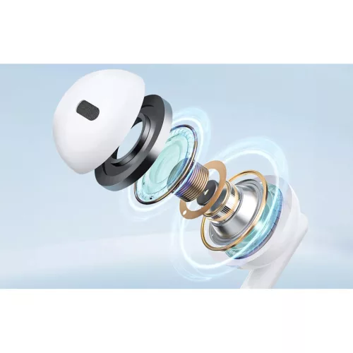 Joyroom Vezetékes In-Ear Fülhallgató Távirányítóval és Mikrofonnal, 3.5mm Jack, Szürke EU (JR-EW01)