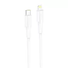 FONENG kábel XS01 USB-C - Lightning PD 27W 1M Fehér
