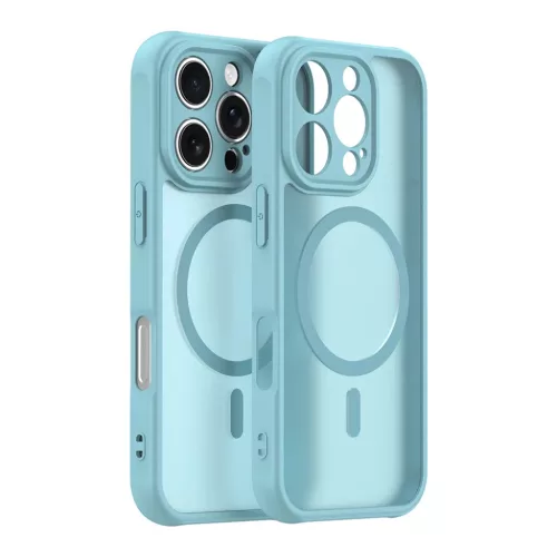 iPhone 16 Pro Mint Green Techsuit HaloFrost II MagSafe tok