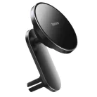 Baseus WXJN-01 Big Energy Autós telefontartó és vezeték nélküli töltő(MagSafe) fekete