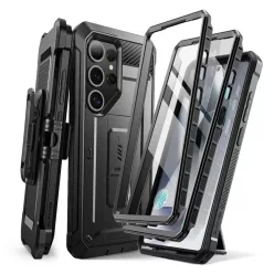   Samsung Galaxy S25 Ultra Fekete Supcase Unicorn Beetle Pro 2-set tok
