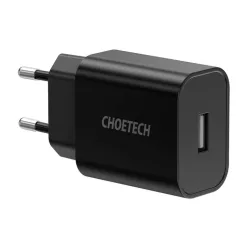 Fali töltő Choetech Q5002 12W USB-A (fekete)