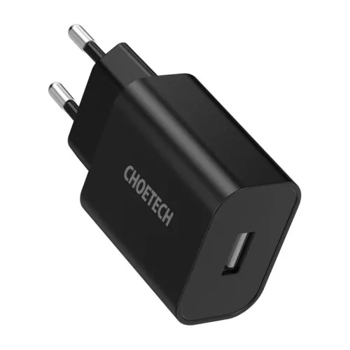 Fali töltő Choetech Q5002 12W USB-A (fekete)