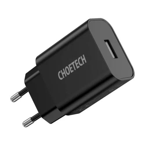 Fali töltő Choetech Q5002 12W USB-A (fekete)