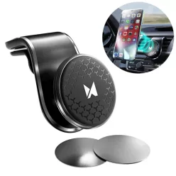   Wozinsky univerzális mágneses autós telefontartó fekete (WMH-03)