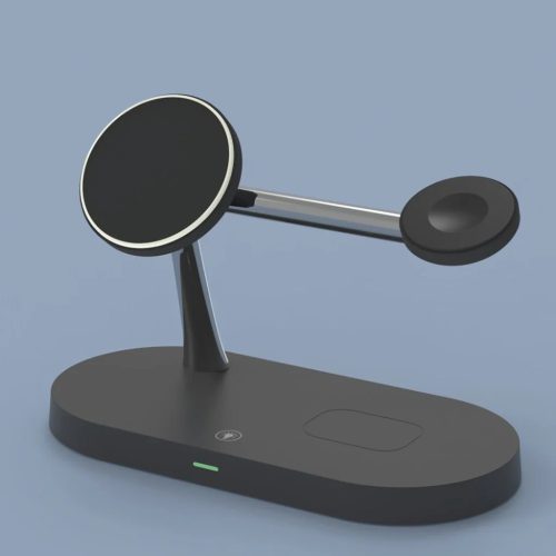 Tech-Protect A12 3 az 1-ben vezeték nélküli töltőállomás 15W MagSafe fekete