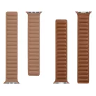 Apple Watch 3/4/5/6/7/8/SE 38/40/41 mm Tactical 724 Loop Leather bőr óraszíj barna