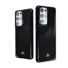 iPhone 13 Pro Max Mercury Jelly szilikon tok fekete