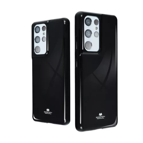 iPhone 13 Pro Max Mercury Jelly szilikon tok fekete