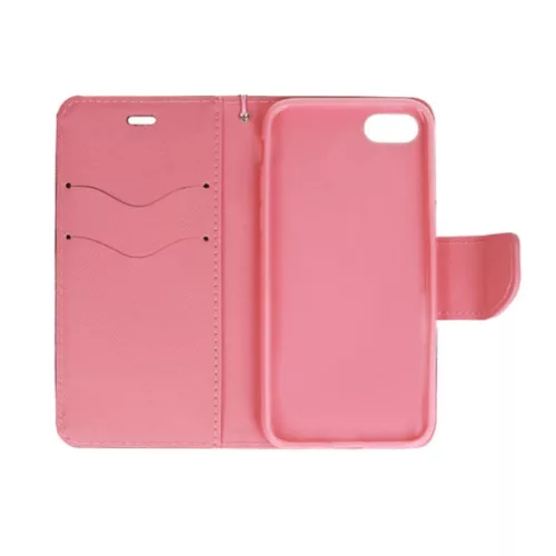 iPhone 13 Pro Max Fancy fliptok fekete / pink