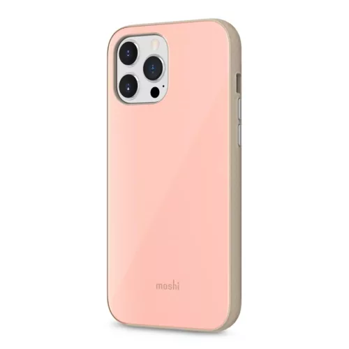 iPhone 13 Pro Max Moshi iGlaze prémium hibrid tok dahlia pink